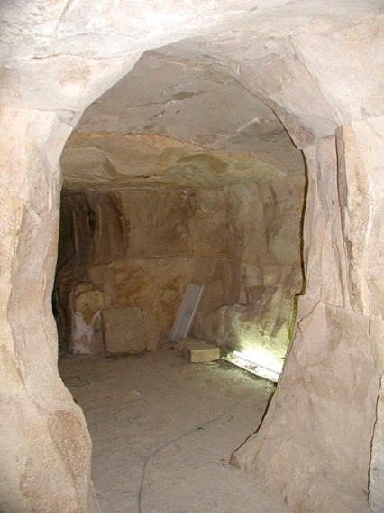 The Meidum pyramid, the royal tomb of king Sneferu