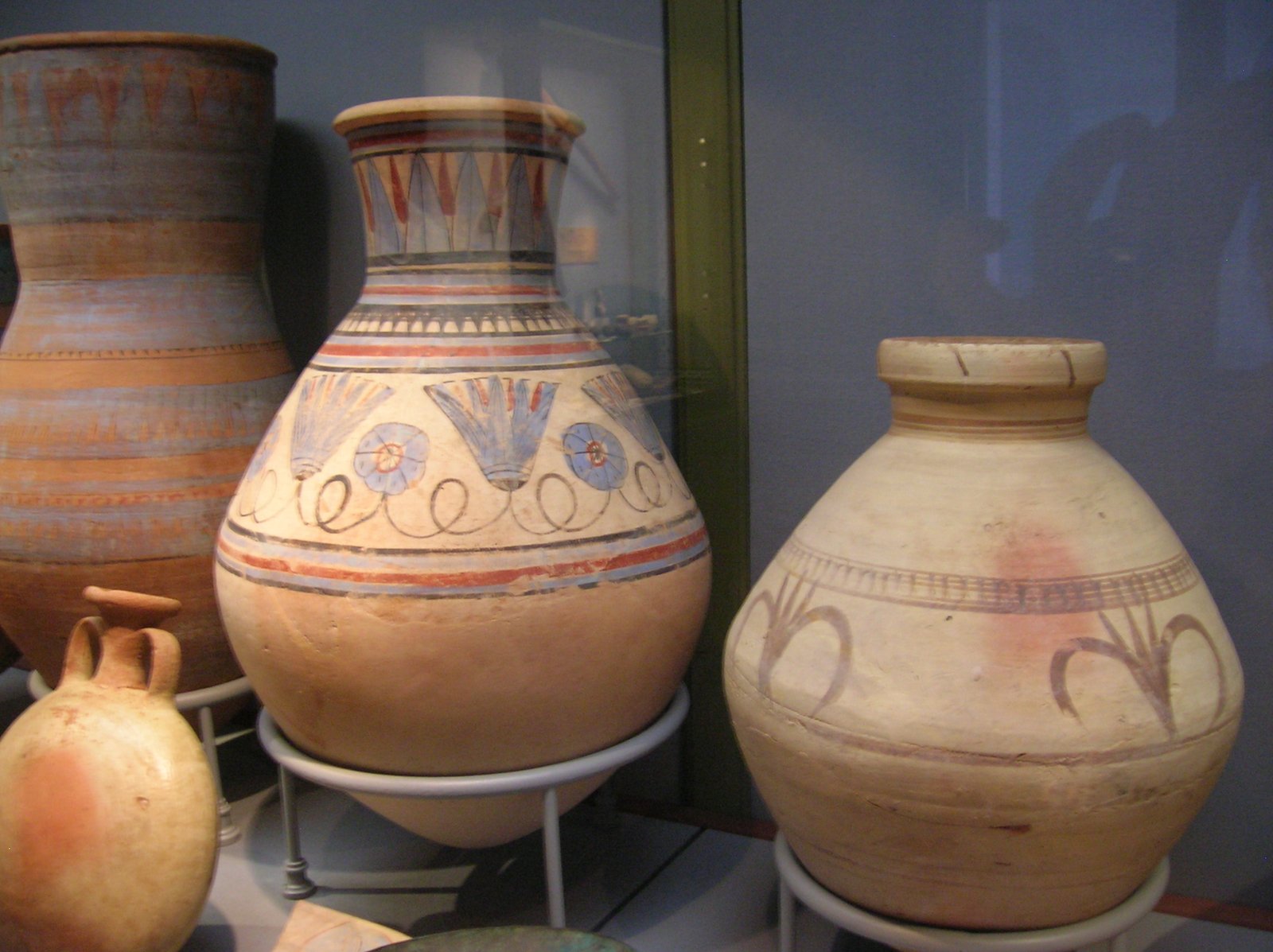 Ancient Egyptian pottery vases - a collection of beautifully crafted ceramic vessels from the Nile Valley